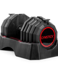 Gymstick Quick-Lock Dumbbell 4,5 - 22,5 kg (Single), Justerbar Hantel