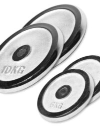Gorilla Sports Viktskivor CHROME 2x10kg 2x5kg
