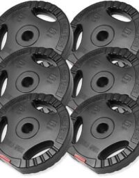 Gorilla Sports Viktskivor PRO Trigrip 6x5kg