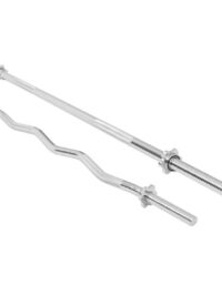 Gorilla Sports Skivstångsset Silver Stjärnlås 30mm