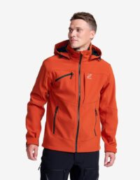 Revolution Race Hiball Softshell Jacket Herr Rooibos Tea, Storlek:S