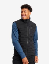 Revolution Race Flex Stretch Down Vest Herr Black, Storlek:L
