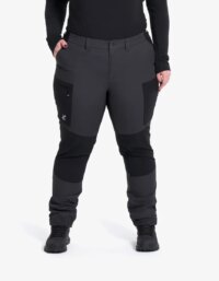 Revolution Race Nordwand Curved Stretch High-waist Pants Dam Anthracite/Black, Storlek:XS