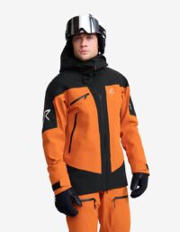 Revolution Race Atlas 3L Ski Jacket Herr Hawaiian Sunset/Black, Storlek:3XL