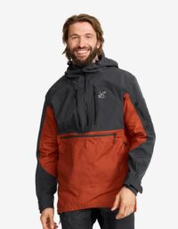 Revolution Race Outdoor Anorak Herr Rusty Orange, Storlek:M