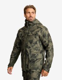 Revolution Race Trace Silent Pro 2L Jacket Herr Camo Deep Depths, Storlek:L