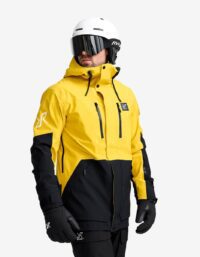 Revolution Race AccXel 2L Ski Jacket Herr Mango Mint/Black, Storlek:XS