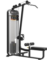 Impulse Lat Pull/Seat Row Black, Styrkemaskin- Rygg