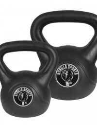 Gorilla Sports Kettlebellpaket GS Svart 8kg 16kg