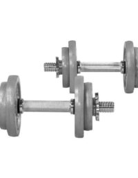 Gorilla Sports Hantlar IRON Gjutjärn 2x10kg
