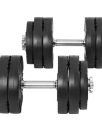 Gorilla Sports Hantlar PRO Trigrip 2x15kg