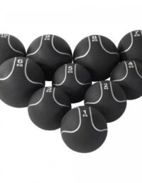 Gorilla Sports Medicinbollspaket Svart/Silver 55kg
