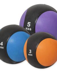 Gorilla Sports Medicinbollar GS Paket 3kg 4kg 5kg