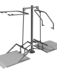 Nordic Fighter CE PULL DOWN AND CHEST PRESS HANDICAP, Styrkemaskiner - Utegym