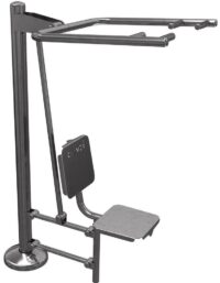 Nordic Fighter CE PULL DOWN SINGLE, Styrkemaskiner - Utegym