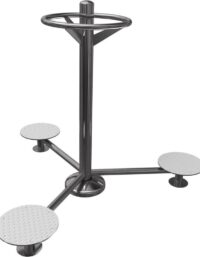 Nordic Fighter CE WAIST TWISTER TRIPLE, Styrkemaskiner - Utegym