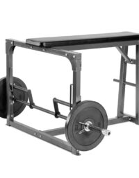 Nordic Fighter Liggande Dragbänk Med Stång, Träningsbänk