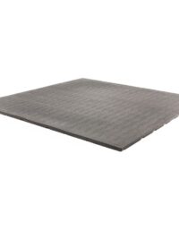 Nordic Fighter Svart 17mm Gummigolv 1 x 1m, vulkaniserat, Gymgolv - plattor, pussel