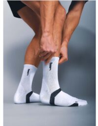 RS Cushioned Performance Socks Logo  - 2 Pack, Strumpor