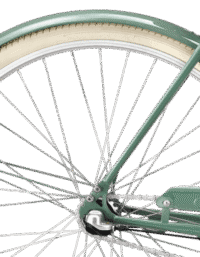 Bakskärm Stålhästen Grön Dam