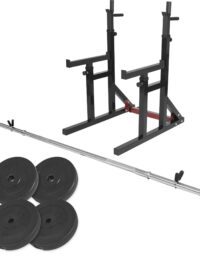 Gorilla Sports Skivstångsställning Skivstång Vikter 30/50mm - Paket - 30/31mm