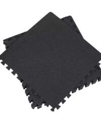 Master Fitness Master Fitness Gymgolv 10mm 61x61cm Svart Gummi - (6-pack)