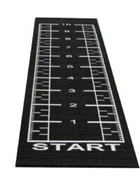 Gymkompaniet Konstgräs med numrering - 2x12m Svart