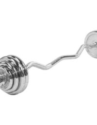 Gorilla Sports Curlstång CHROME 35kg