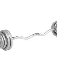 Gorilla Sports Curlstång TRIGRIP Gjutjärn 35kg