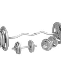 Gorilla Sports Curlstång Hantlar TRIGRIP Gjutjärn 70kg