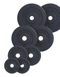 Gorilla Sports Viktskivor BASIC Cement 51mm 2x2,5-2x15kg - 2x15kg