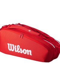 Wilson Super Tour Wilson Red 6Pk 2025 Red, Tennisväska