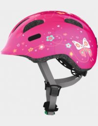 ABUS Smiley 2.0 Pink Butterfly, Cykelhjälm