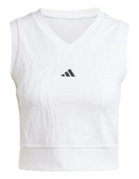 Adidas Crop Top Pro, Padel- & tennis t-shirt Dam