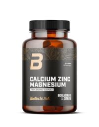 BioTechUSA Calcium Zinc Magnesium från organiska källor, Vitaminer