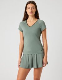 Björn Borg Ace V Neck, Padel- och tennis T-shirt dam