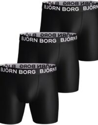 Björn Borg Sports Microfiber Boxer 3P, Kalsonger herr
