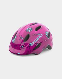 Giro Scamp MIPS Pink Street Sugar Daisies, Cykelhjälm