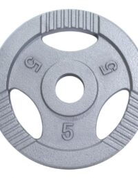 Gorilla Sports TRIGRIP Gjutjärn 5 kg 51mm, Viktskivor järn