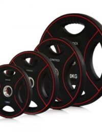 Gymstick Pro Pump Set Disc, Viktskivor gummerade