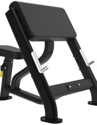 Impulse Seated Preacher Curl Black, Curlbänk
