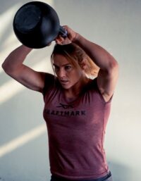 Kraftmark T-Shirt Purple Dam, T-Shirt Dam