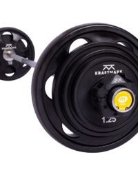 Kraftmark Teknikpaket 47,5 kg, Skivstångsset PU