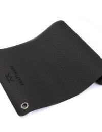 Kraftmark Yogamatta Svart Med Öjletter, Yogamattor