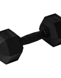 Master Fitness Nero Rubber Coated Hex, Hex hantlar
