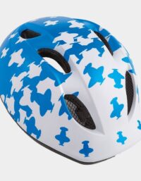 Met Buddy White Blue Airplanes/Matt, Cykelhjälm
