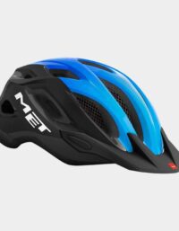 Met Crossover Black Cyan/Glossy, Cykelhjälm