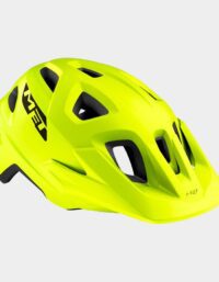 Met Echo Lime Green/Matt, Cykelhjälm