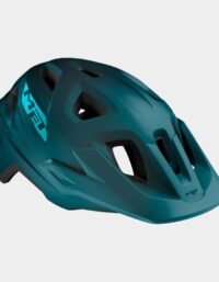 Met Echo Petrol Blue/Matt, Cykelhjälm