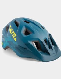 Met Eldar MIPS Petrol Blue Camo, Cykelhjälm
